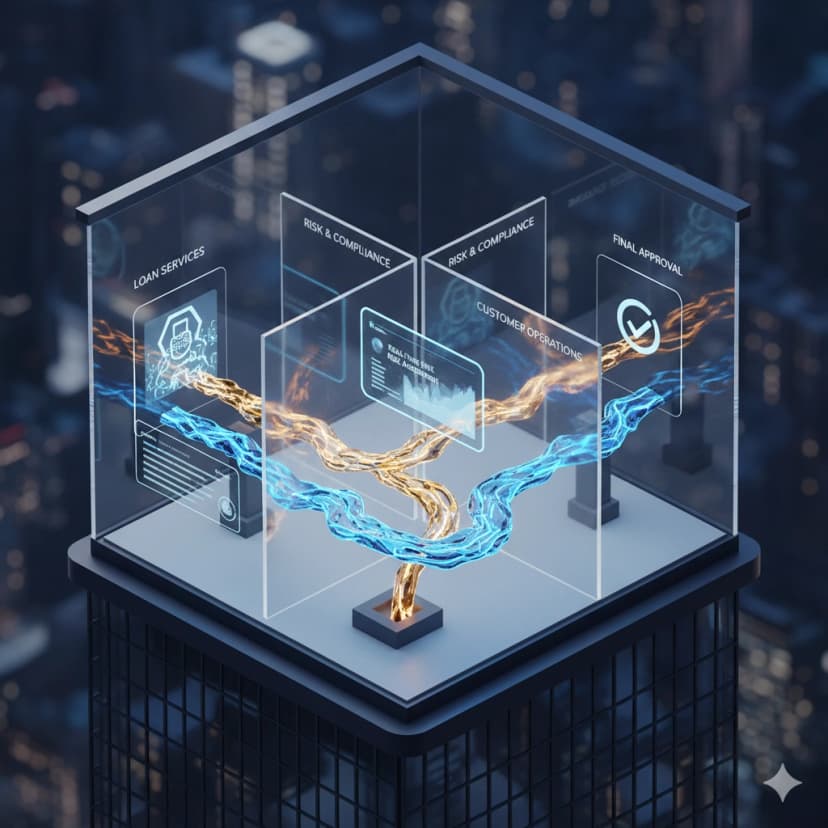 How Agentic AI is Eliminating Operational Silos Across BFSI Enterprises